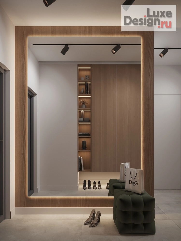 Дизайн интерьера трехкомнатной квартиры "ЖК LIFE Варшавская" (фото 18)