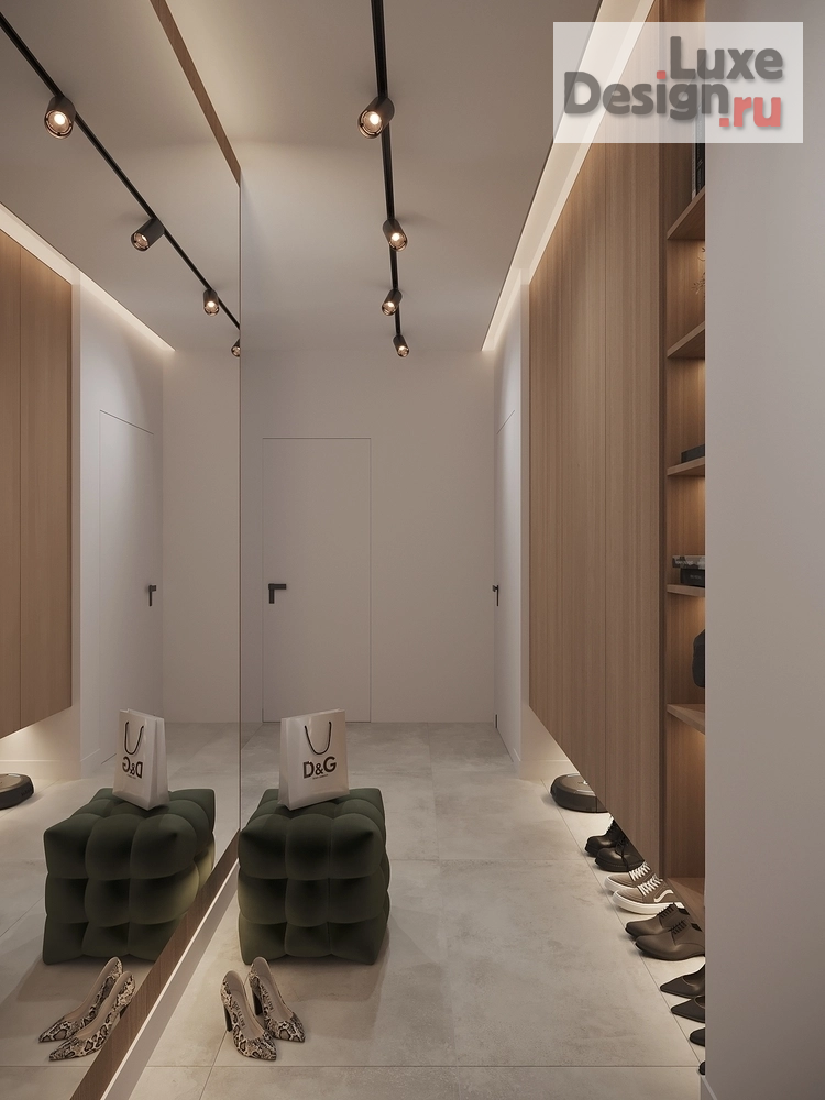 Дизайн интерьера трехкомнатной квартиры "ЖК LIFE Варшавская" (фото 21)