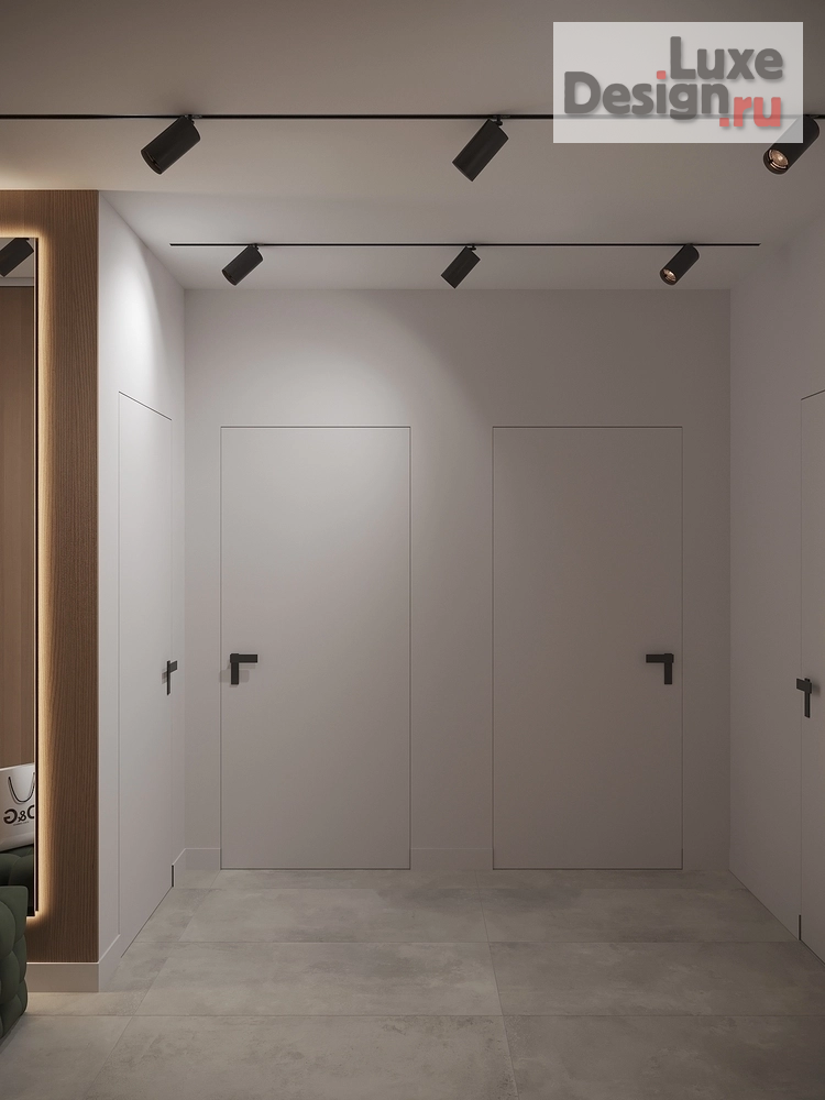 Дизайн интерьера трехкомнатной квартиры "ЖК LIFE Варшавская" (фото 22)