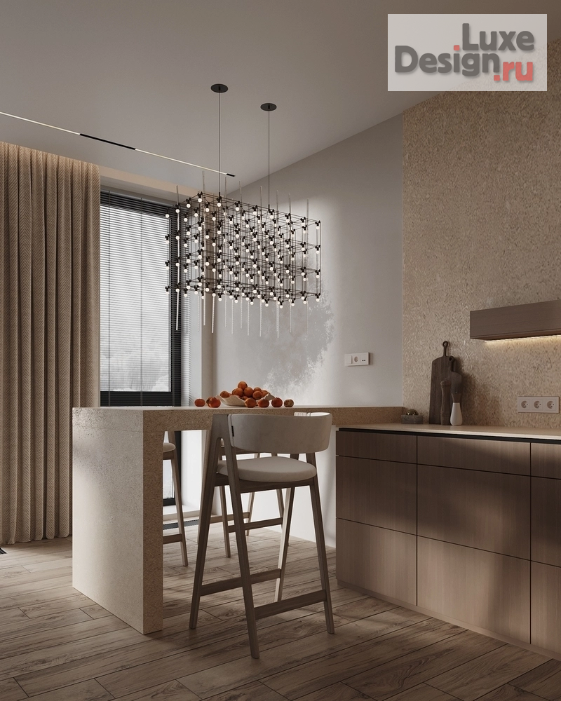 Дизайн интерьера трехкомнатной квартиры "ЖК Bauman House" (фото 1)