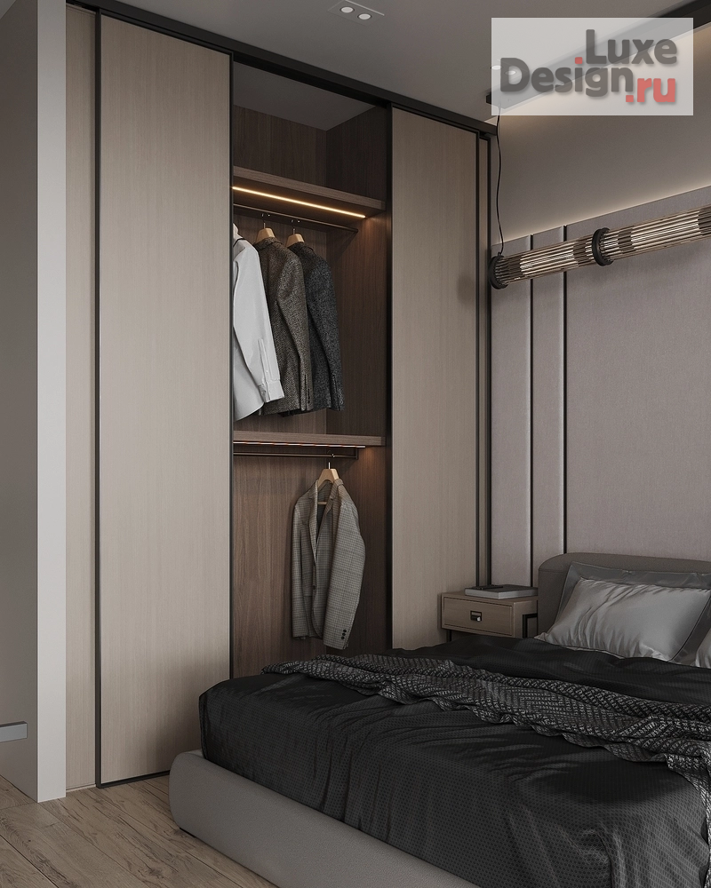 Дизайн интерьера трехкомнатной квартиры "ЖК Bauman House" (фото 26)