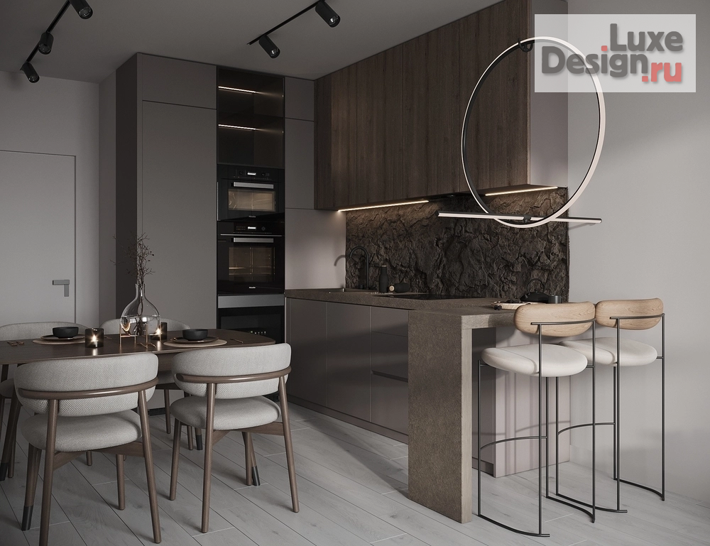 Дизайн интерьера трехкомнатной квартиры "ЖК LIFE Варшавская" (фото 3)