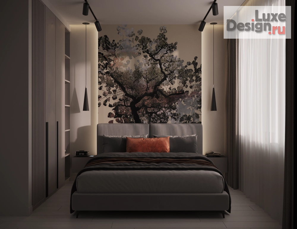 Дизайн интерьера трехкомнатной квартиры "ЖК LIFE Варшавская" (фото 42)