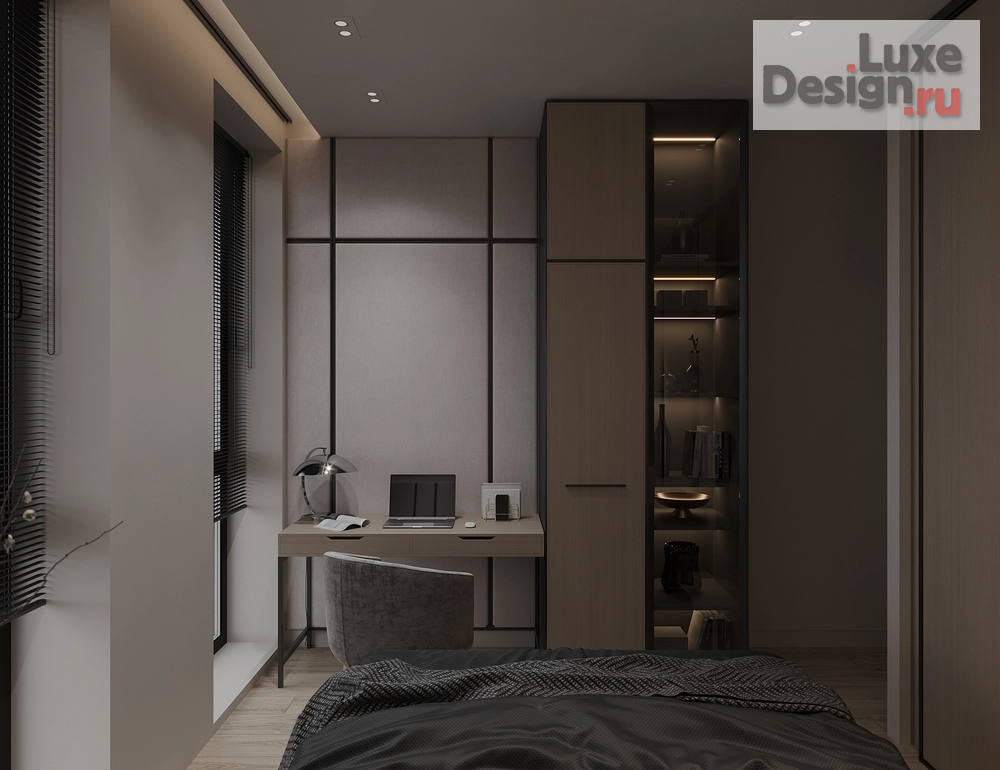 Дизайн интерьера трехкомнатной квартиры "ЖК Bauman House" (фото 33)