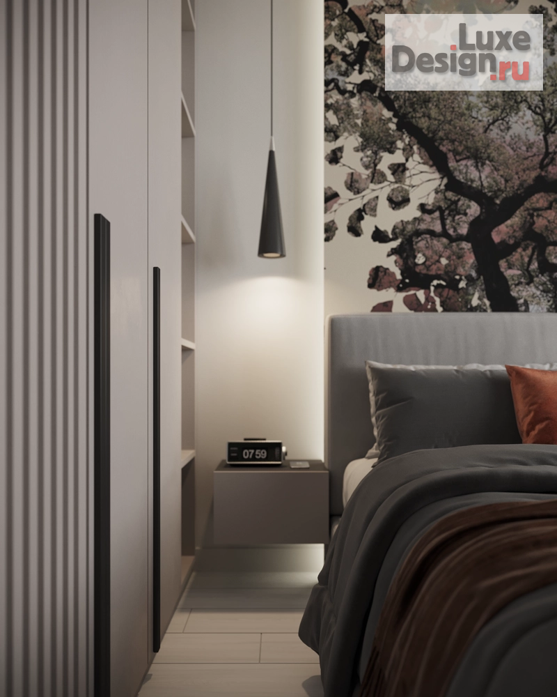 Дизайн интерьера трехкомнатной квартиры "ЖК LIFE Варшавская" (фото 46)