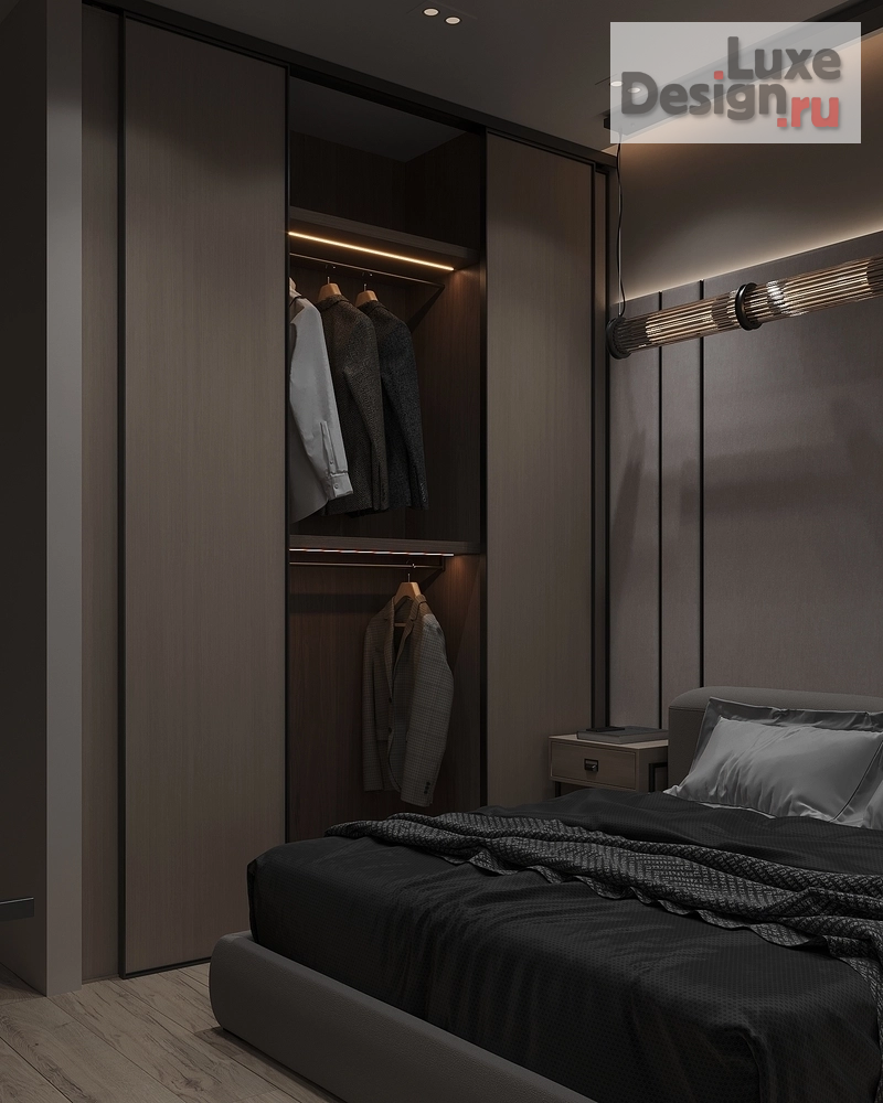 Дизайн интерьера трехкомнатной квартиры "ЖК Bauman House" (фото 36)