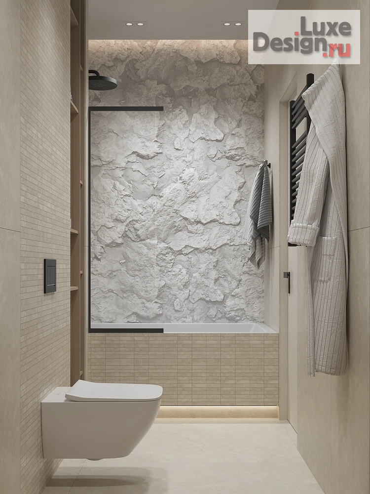 Дизайн интерьера трехкомнатной квартиры "ЖК Bauman House" (фото 21)