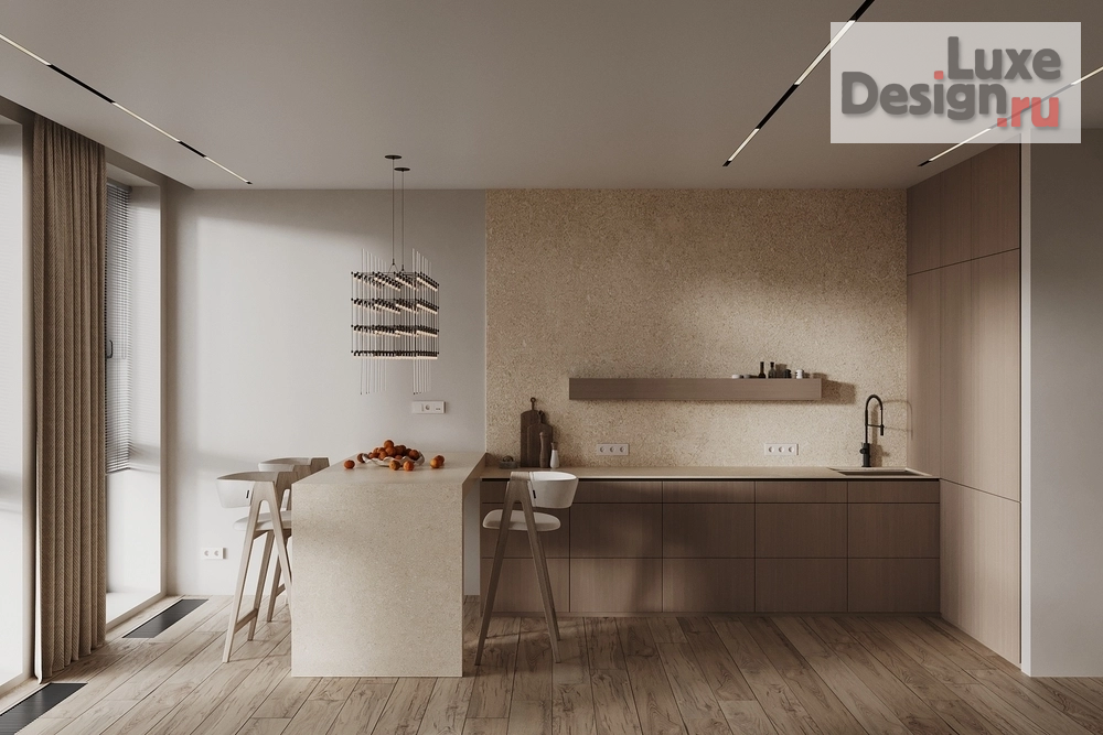 Дизайн интерьера трехкомнатной квартиры "ЖК Bauman House" (фото 3)