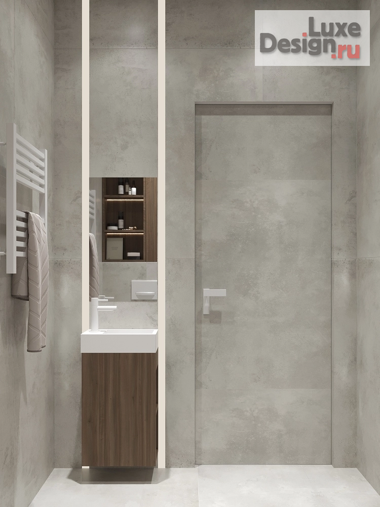 Дизайн интерьера трехкомнатной квартиры "ЖК LIFE Варшавская" (фото 28)