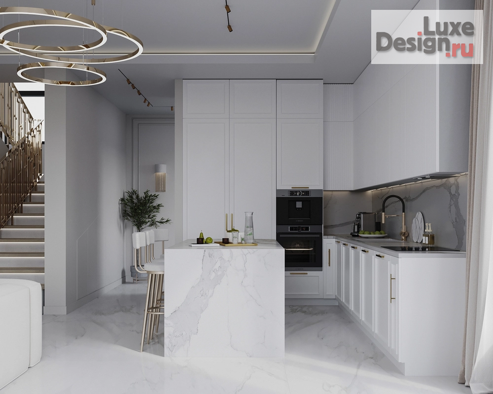 Дизайн интерьера коттеджа "Дом " (фото 5) от дизайнера AV INTERIORS Дизайн интерьера коттеджа "Дом " (фото 5)