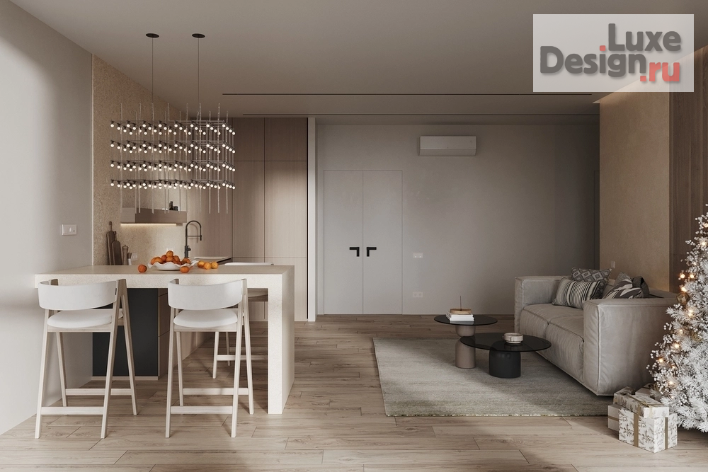 Дизайн интерьера трехкомнатной квартиры "ЖК Bauman House" (фото 7)