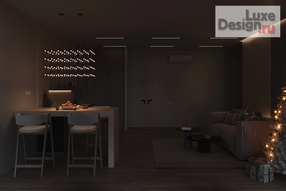 Дизайн интерьера трехкомнатной квартиры "ЖК Bauman House" (фото 9)