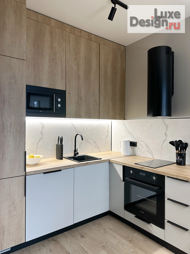 Дизайн интерьера двухкомнатной квартиры "г. Москва, ЖК Байрес" (фото 13)