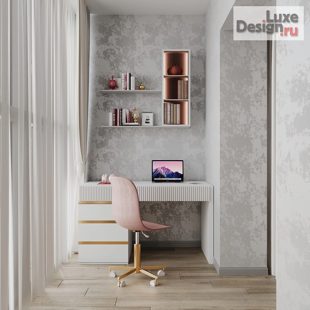 Дизайн интерьера трехкомнатной квартиры "ЖК "Белые Росы"" (фото 14)