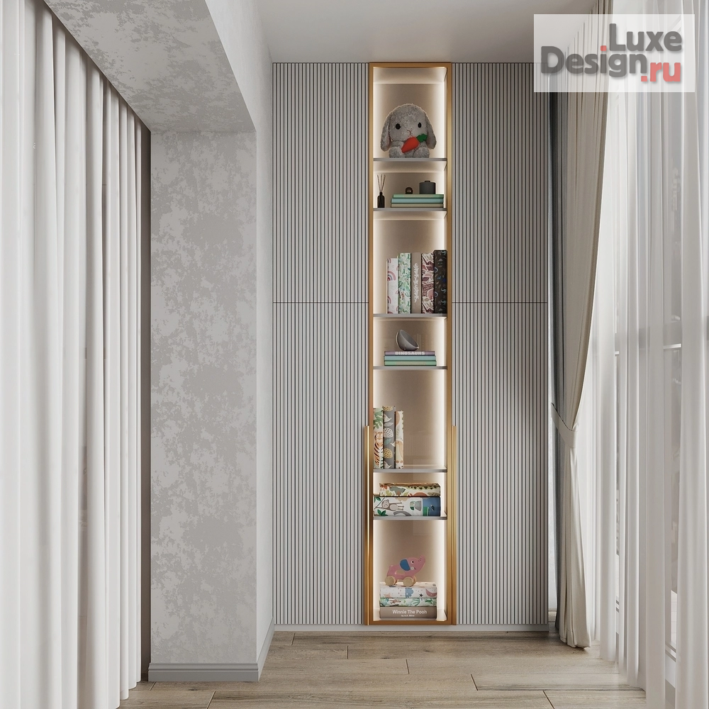 Дизайн интерьера трехкомнатной квартиры "ЖК "Белые Росы"" (фото 13)