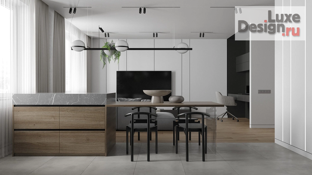 Дизайн интерьера двухкомнатной квартиры "Современная квартира ЖК "Талисман"" (фото 11)