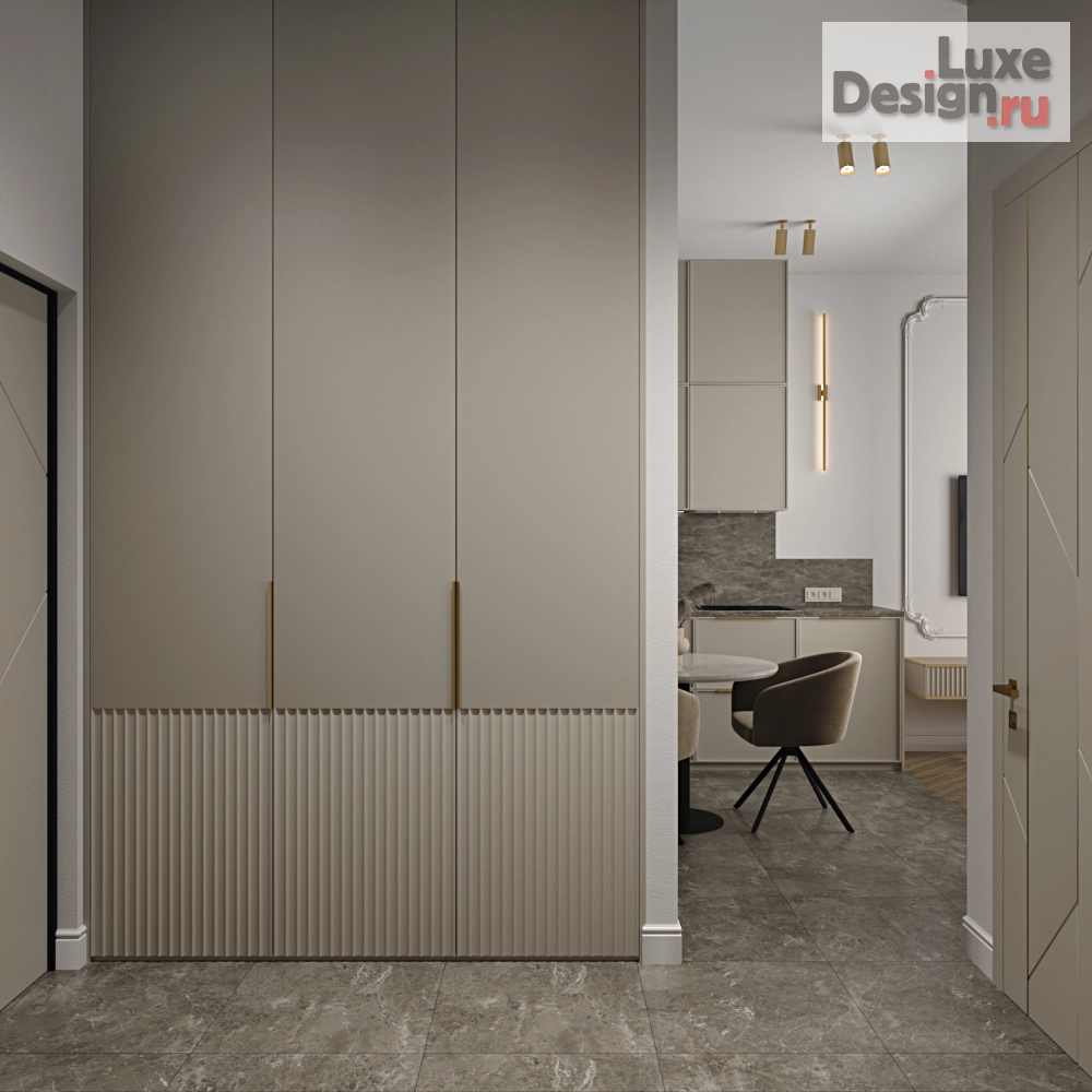 Дизайн интерьера апартаментов "Апартаменты в ЖК "Серебряный фонтан"" (фото 11)
