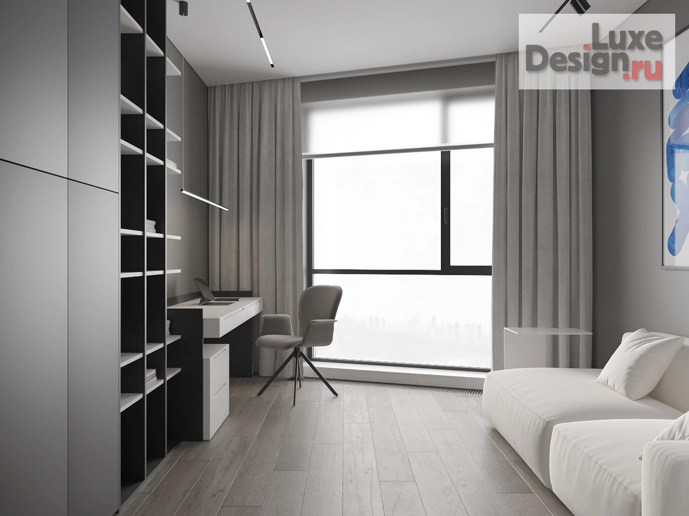 Дизайн интерьера квартиры "Современная квартира Wellton Towers" (фото 17)