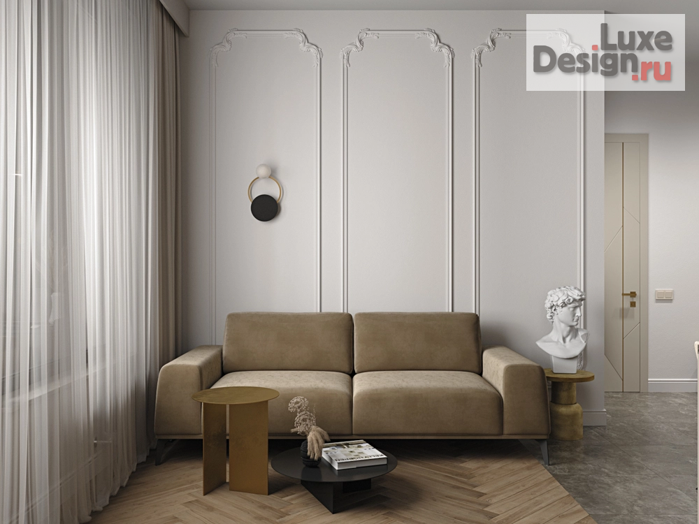 Дизайн интерьера апартаментов "Апартаменты в ЖК "Серебряный фонтан"" (фото 1)