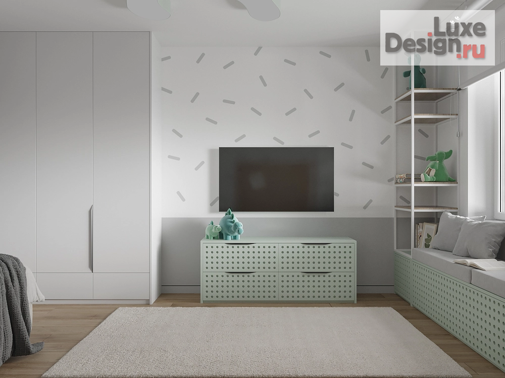 Дизайн интерьера двухкомнатной квартиры "Современная квартира ЖК "Талисман"" (фото 21)