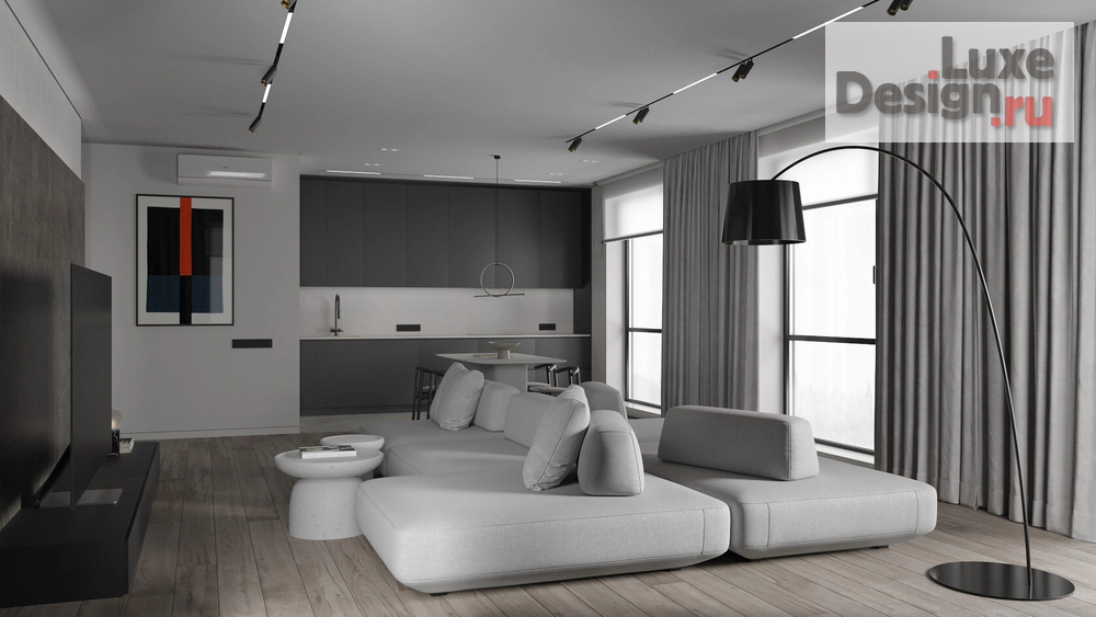 Дизайн интерьера квартиры "Современная квартира Wellton Towers" (фото 3)