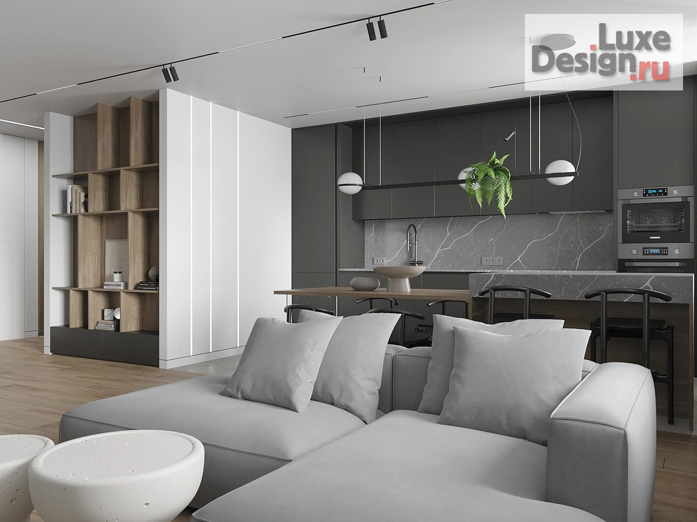 Дизайн интерьера двухкомнатной квартиры "Современная квартира ЖК "Талисман"" (фото 5)