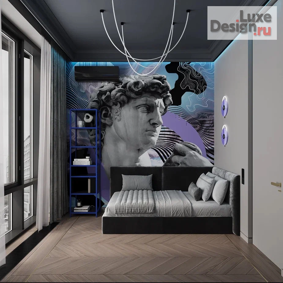 Дизайн интерьера четырехкомнатной квартиры "AFI Park «Воронцовский» квартира площадью 110 кв.м." (фото 19)