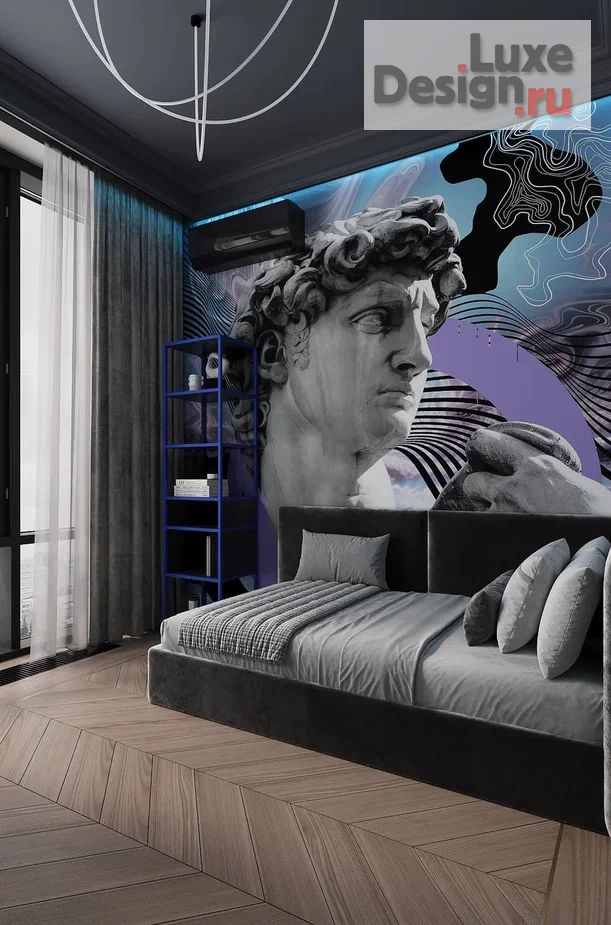 Дизайн интерьера четырехкомнатной квартиры "AFI Park «Воронцовский» квартира площадью 110 кв.м." (фото 23)