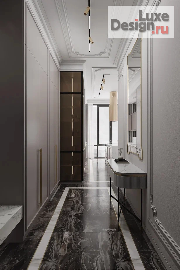 Дизайн интерьера четырехкомнатной квартиры "AFI Park «Воронцовский» квартира площадью 110 кв.м." (фото 15)