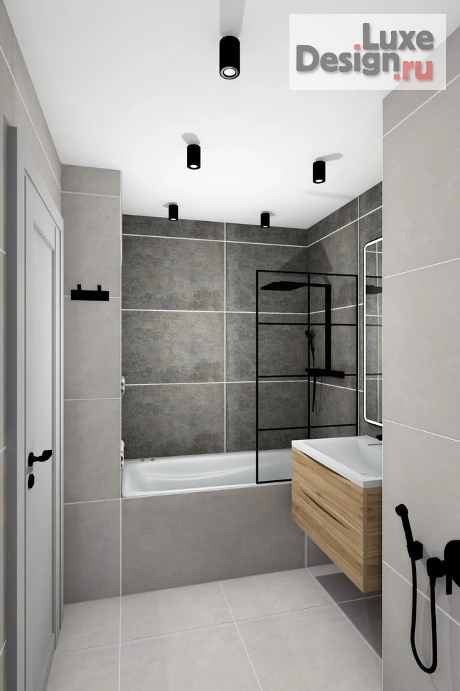 Дизайн интерьера двухкомнатной квартиры "Двушка в Приморском квартале СПб" (фото 6)