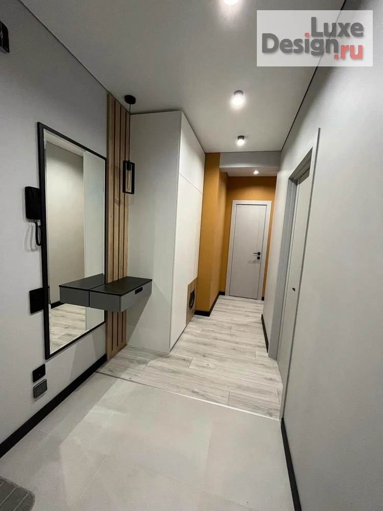 Дизайн интерьера двухкомнатной квартиры "Двушка в Приморском квартале СПб" (фото 4)