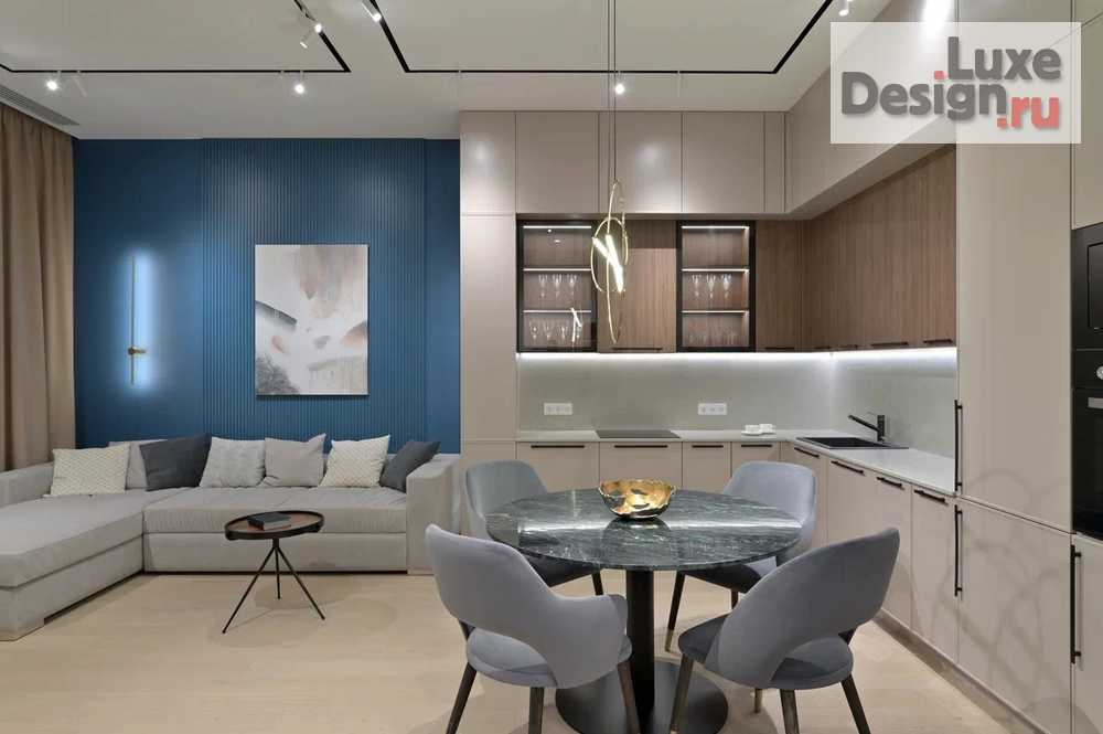 Дизайн интерьера апартаментов "ЖК "Садовые кварталы"" (фото 1)