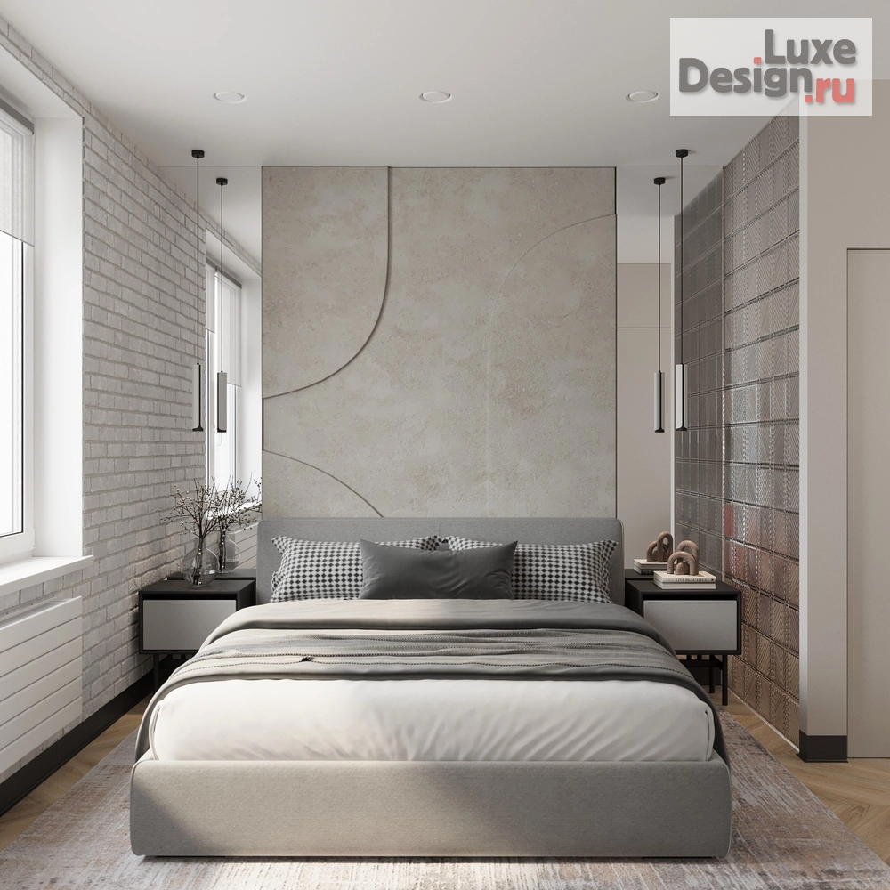 Дизайн интерьера двухкомнатной квартиры "ЖК Галактика" (фото 9)