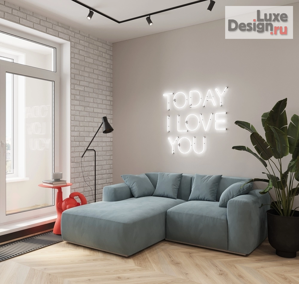 Дизайн интерьера двухкомнатной квартиры "ЖК Галактика" (фото 15)