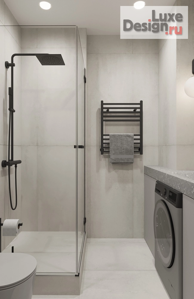 Дизайн интерьера двухкомнатной квартиры "ЖК Галактика" (фото 16)