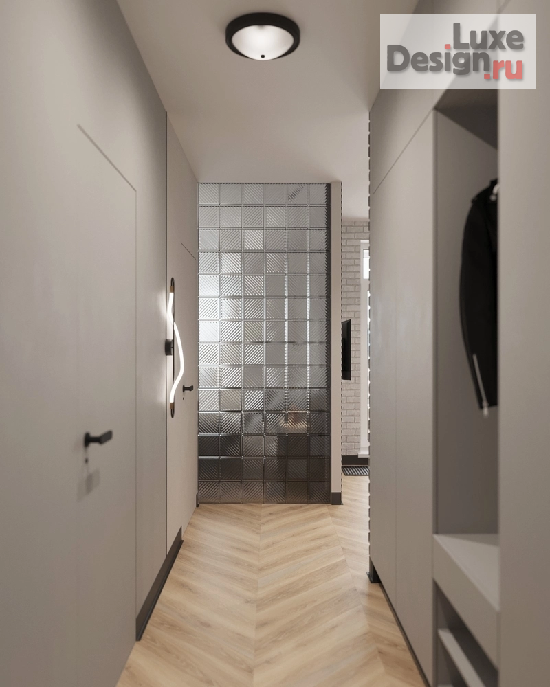 Дизайн интерьера двухкомнатной квартиры "ЖК Галактика" (фото 3)