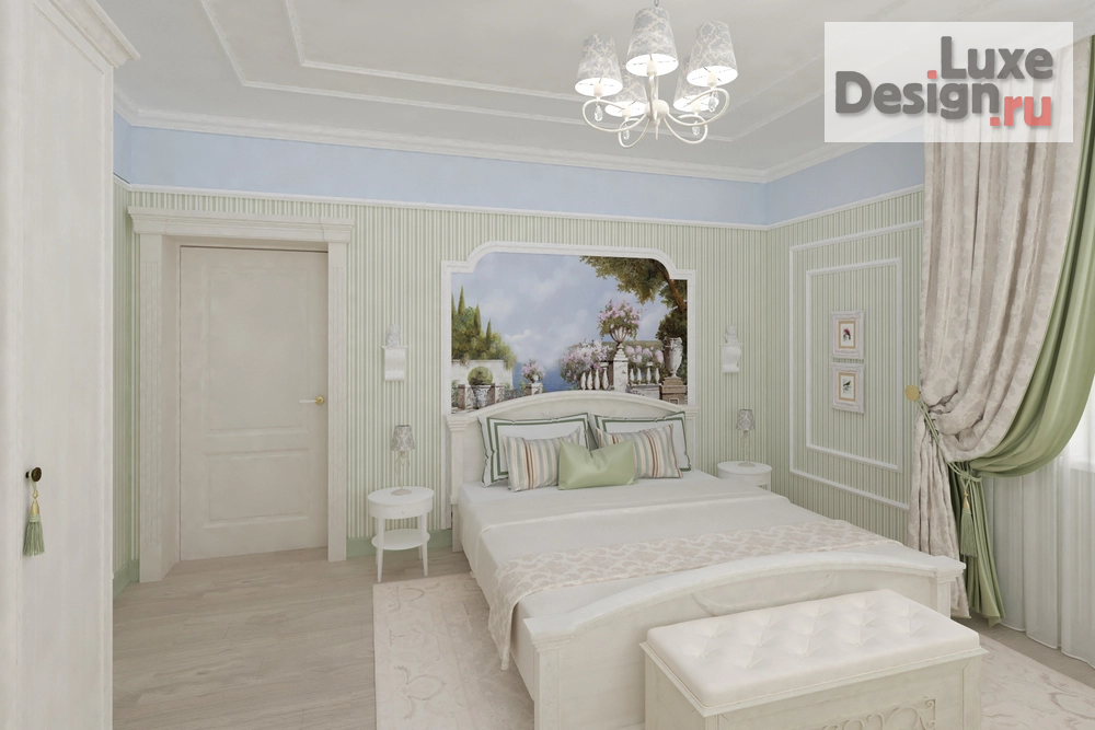 Дизайн интерьера загородного дома ""По волнам"" (фото 31)