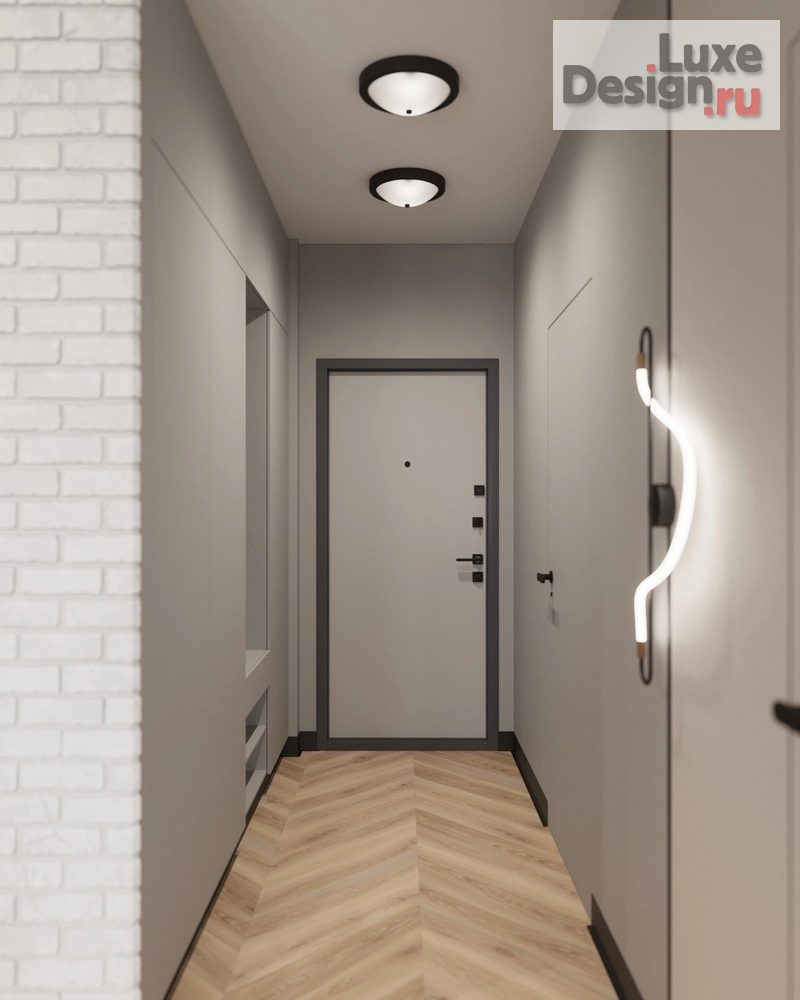 Дизайн интерьера двухкомнатной квартиры "ЖК Галактика" (фото 4)