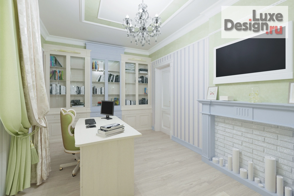 Дизайн интерьера загородного дома ""По волнам"" (фото 15)