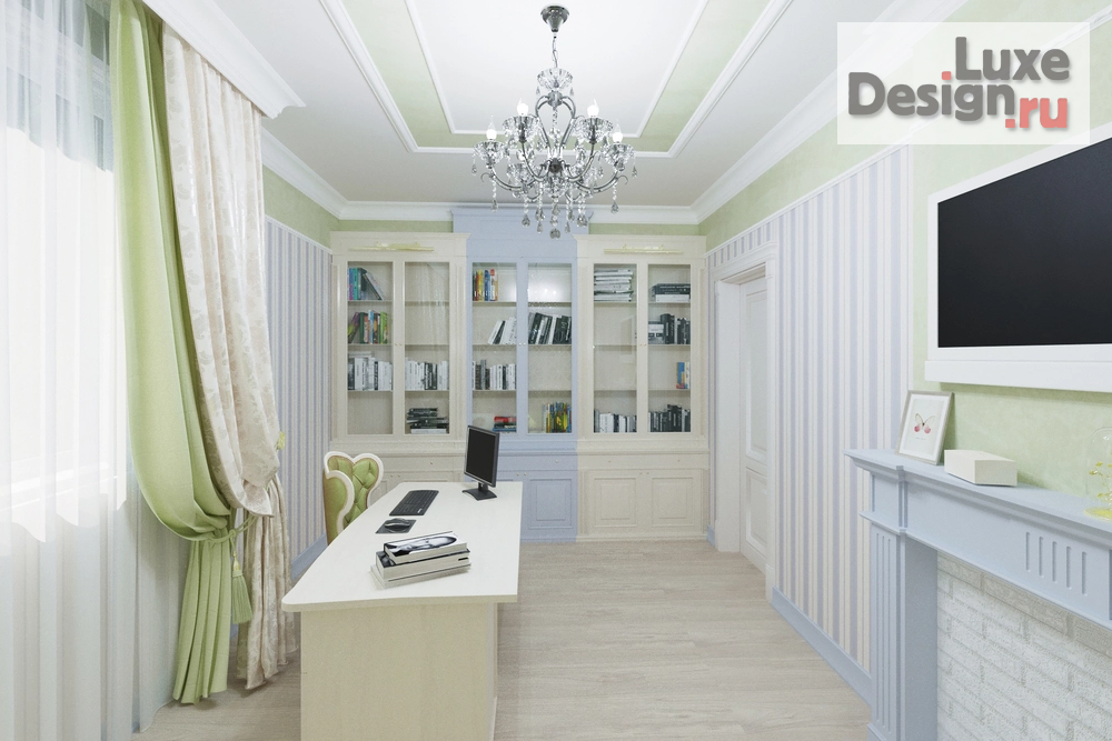 Дизайн интерьера загородного дома ""По волнам"" (фото 16)