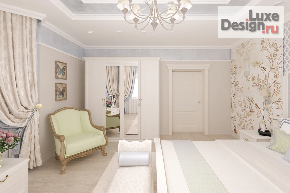 Дизайн интерьера загородного дома ""По волнам"" (фото 21)