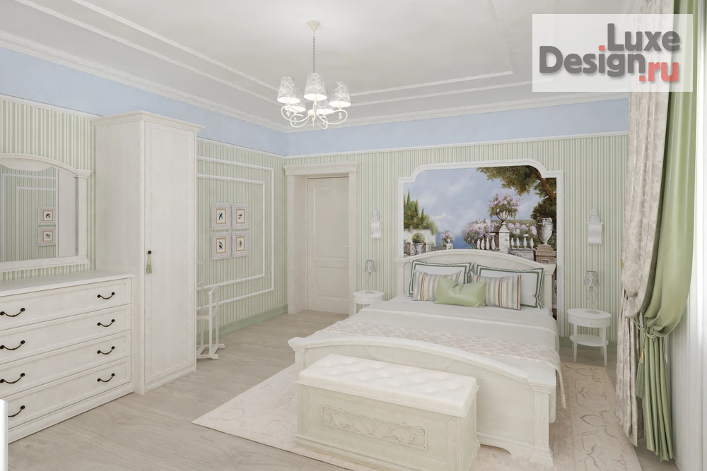 Дизайн интерьера загородного дома ""По волнам"" (фото 33)