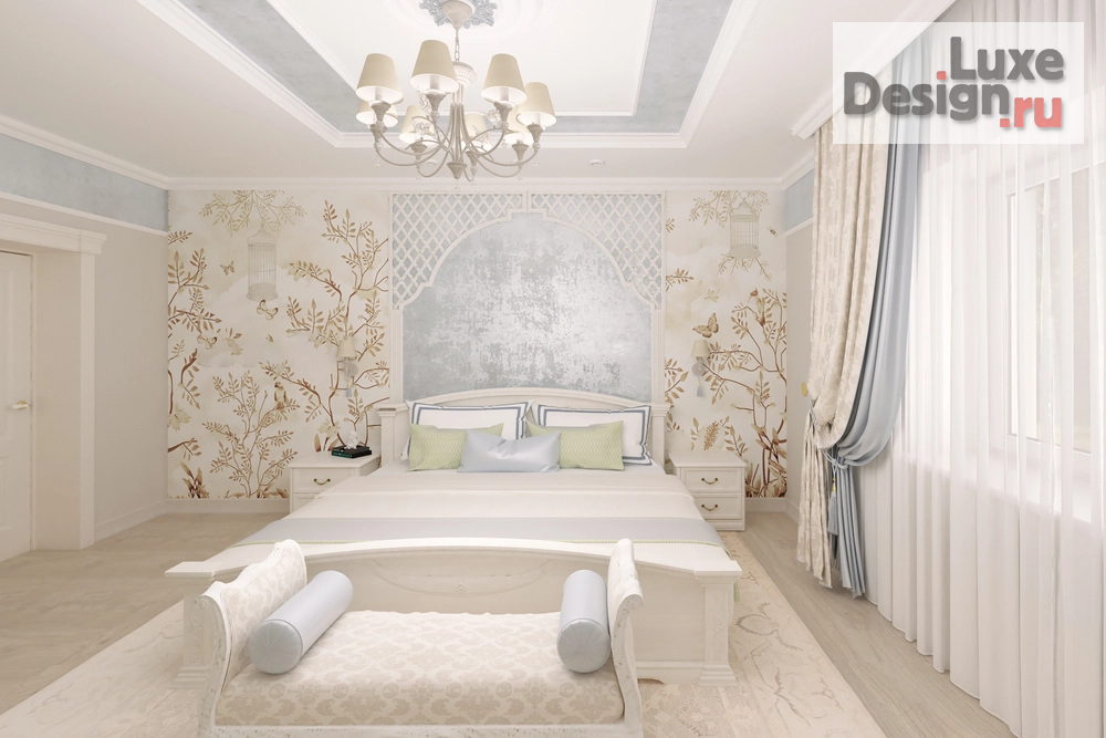 Дизайн интерьера загородного дома ""По волнам"" (фото 23)