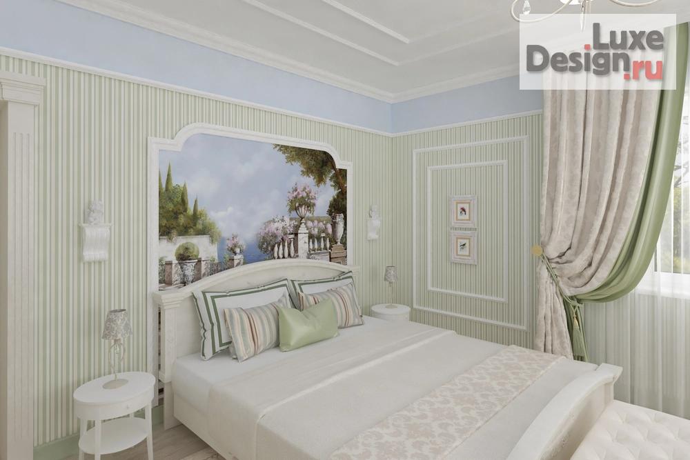 Дизайн интерьера загородного дома ""По волнам"" (фото 34)