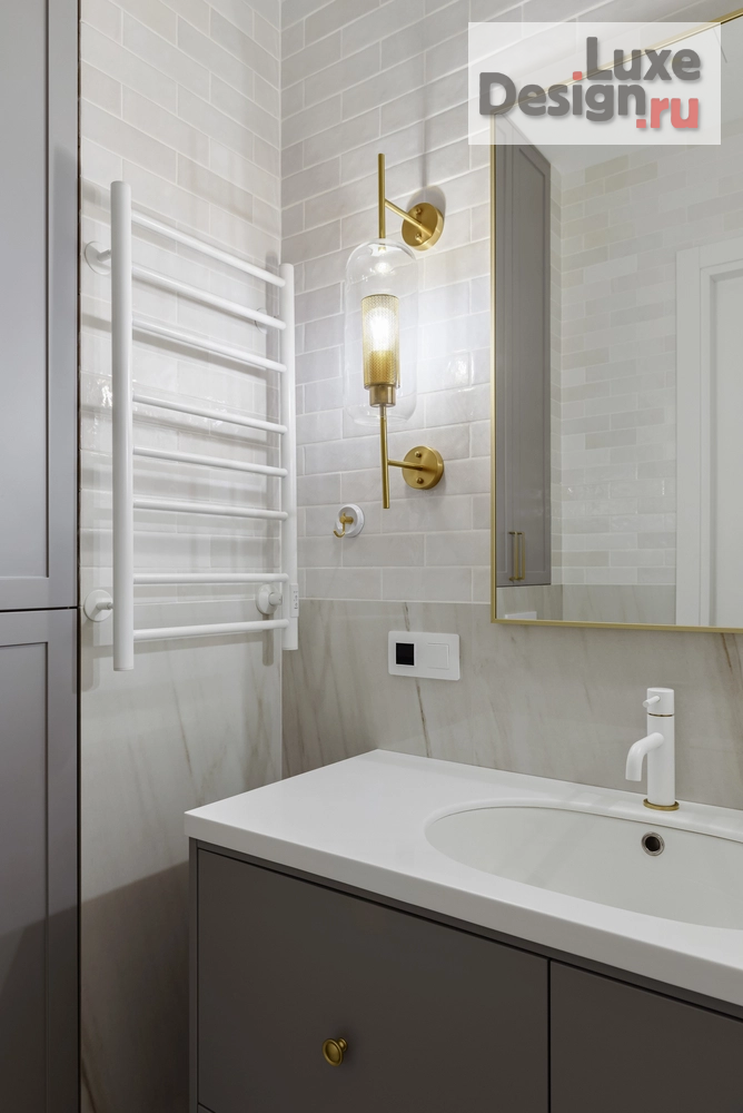 Дизайн интерьера трехкомнатной квартиры "Стиль вне времени: евротрехкомнатная квартира" (фото 13)