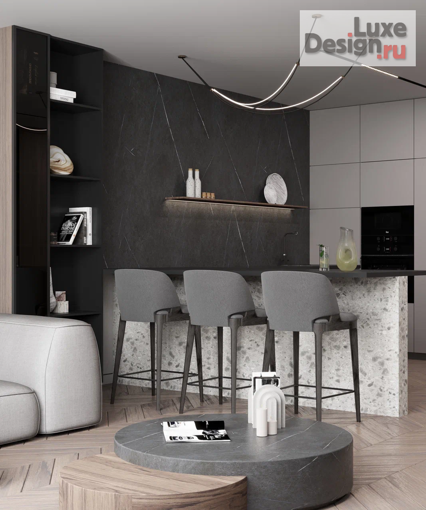 Дизайн интерьера квартиры "Квартира холостяка" (фото 7)