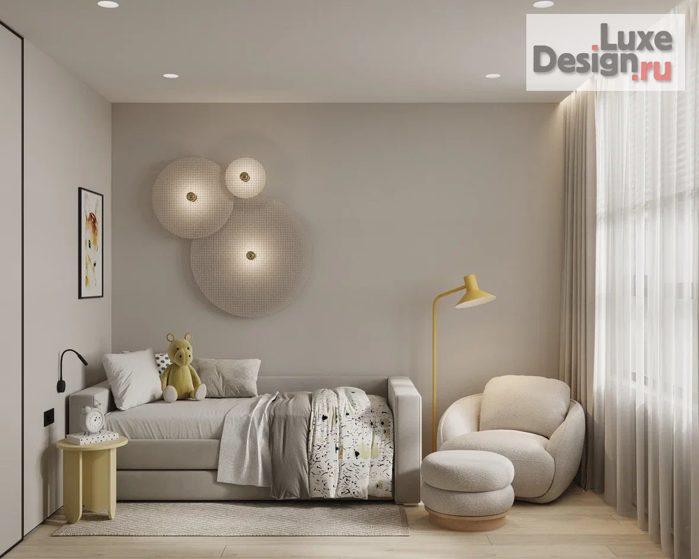 Дизайн интерьера трехкомнатной квартиры "Филевская" (фото 2)