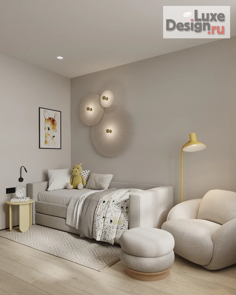 Дизайн интерьера трехкомнатной квартиры "Филевская" (фото 5)