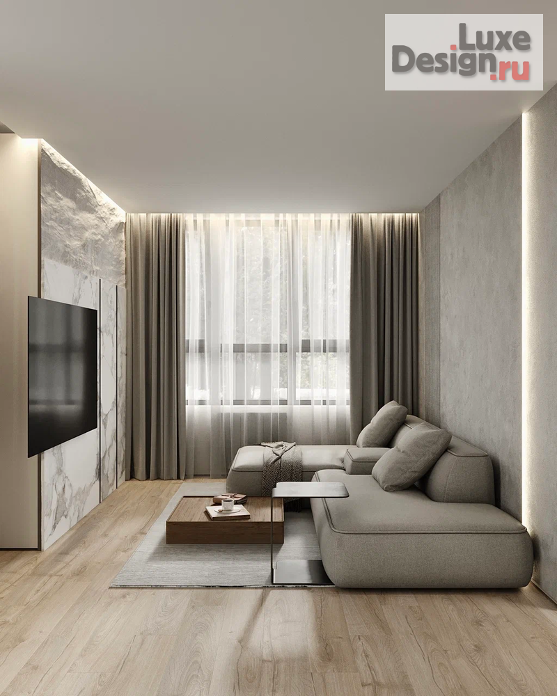 Дизайн интерьера трехкомнатной квартиры "Филевская" (фото 10)