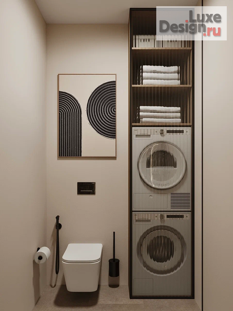 Дизайн интерьера трехкомнатной квартиры "Филевская" (фото 15)